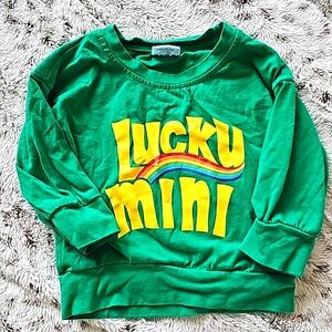 Lucky mini toddler shirt! Worn once!